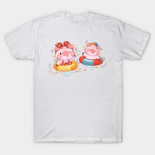 Piggy Pool Day T-Shirt